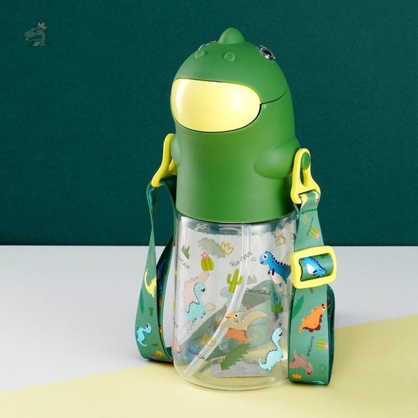 Gourde colorée inspirée des dinosaures pour les petits