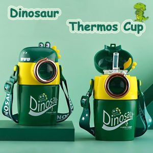 Gourde dinosaure verte pour enfants