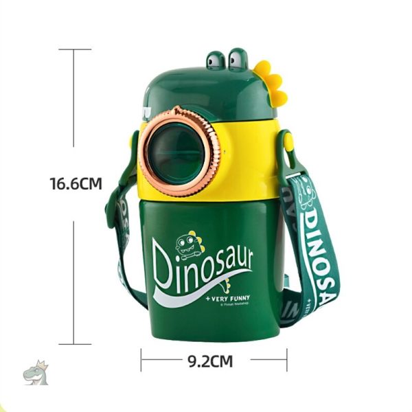 Gourde pour enfants, thème dinosaure