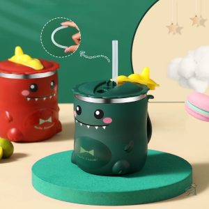 Gourde enfant dinosaure colorée et ludique