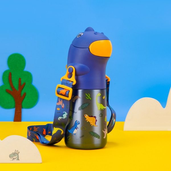 Gourde design dinosaure pour les sorties