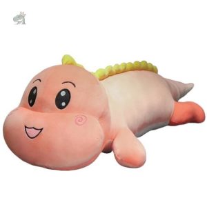 Peluche dinosaure style grand coussin