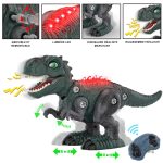Dinosaure télécommandé, idéal pour les aventures imaginaires