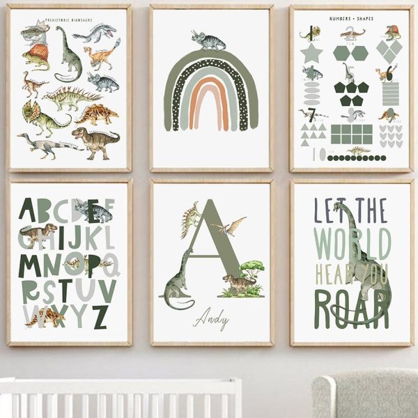 grand-poster-dinosaure-1 Grand poster dinosaure pour décoration murale