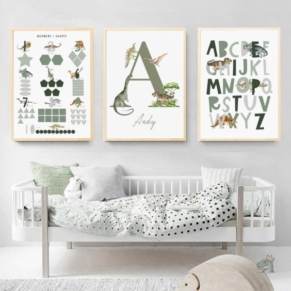 Poster dinosaure pour une ambiance ludique