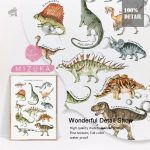 Affiche géante sur le thème des dinosaures