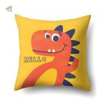 Coussin dinosaure tendance pour décor enfantin