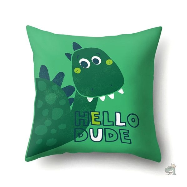 Coussin dinosaure doux et confortable pour le repos