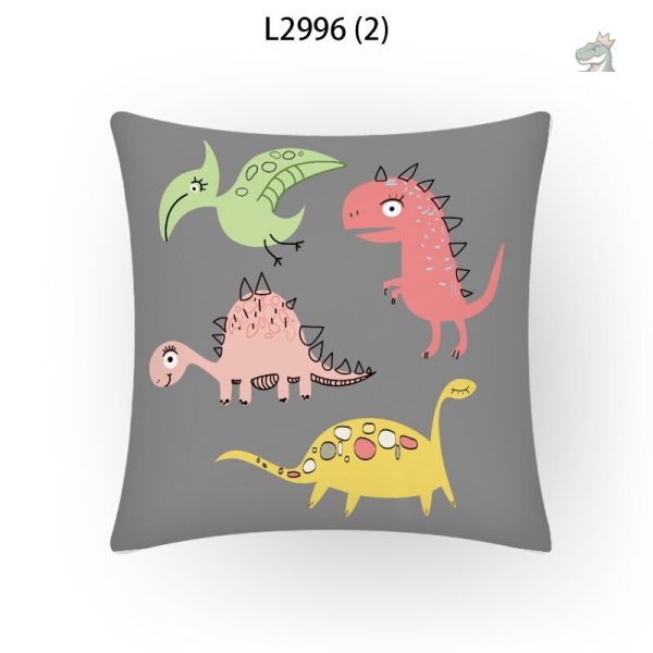 Housse de coussin motif préhistorique pour tous les âges