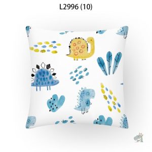 Coussin décoratif dinosaure pour enfants