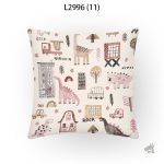 Coussin dinosaure pour chambre d'enfant