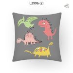 Coussin dinosaure design amusant