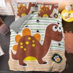 Housse de couette bébé motif Plésiosaures dinosaure