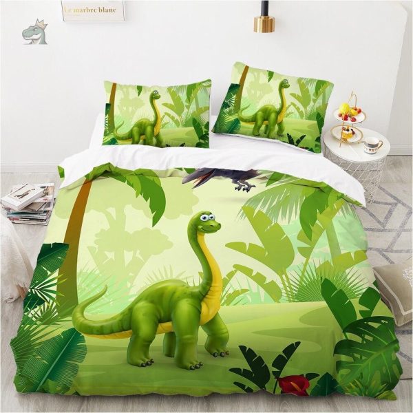 housse-de-couette-dinosaure-bebe-brachiosaurus-1 Housse de couette dinosaure Brachiosaure pour bébé