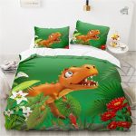 Housse de couette dinosaure T-Rex pour bébé