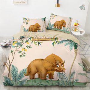 Housse de couette dinosaure Triceratops pour bébé