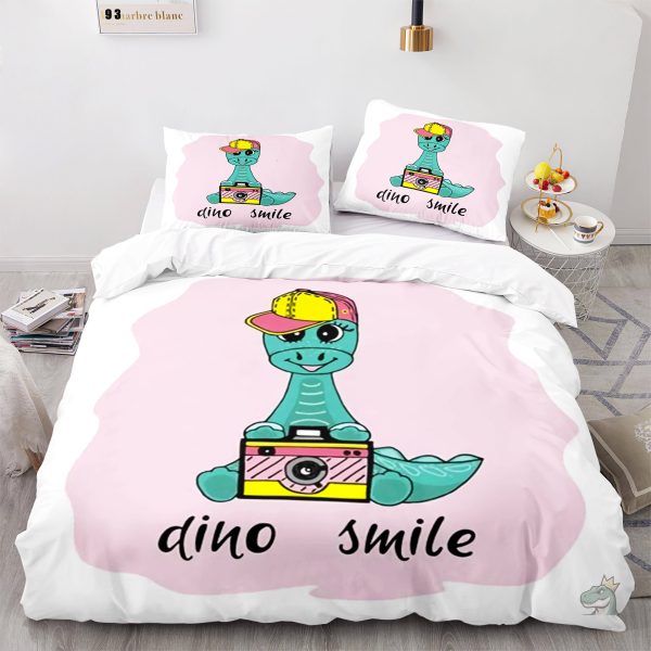 Housse de couette dinosaure cool pour adulte