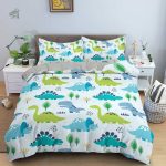 Housse de couette dinosaure pour éveil des petits