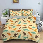 Housse de couette dinosaure Canada pour une chambre enfant