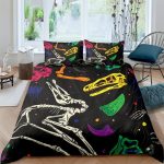 Housse de couette dinosaure pour garçon Jurassic