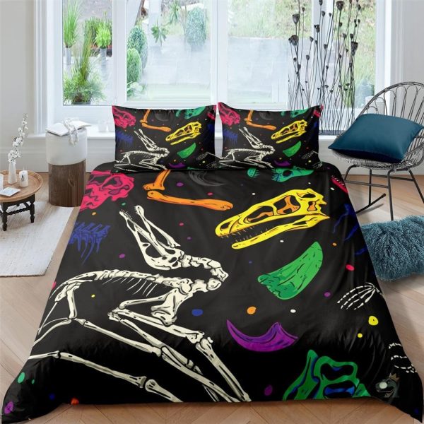 Housse de couette dinosaure pour garçon Jurassic