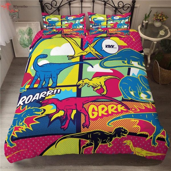 housse-de-couette-dinosaure-pour-ado-1 Housse de couette dinosaure pour adolescent