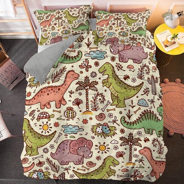 housse-de-couette-dinosaure-pour-maternelle-1 Housse de couette motif dinosaure 240x200 cm