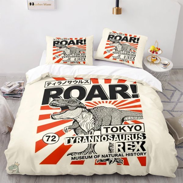 housse-de-couette-dinosaure-t-rex-style-manga-1 Housse de couette Jurassic World pour lit double