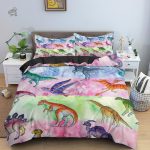 Housse de couette dinosaure pour adolescente