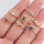 Bague dinosaure kawaii en design adorable et ludique