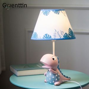Lampe de chevet dinosaure avec design dragon