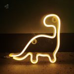 Lampe de bureau dinosaure colorée et originale