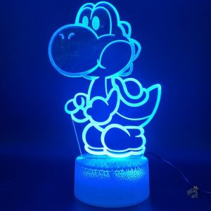Lampe dinosaure pour enfant, design ludique et coloré
