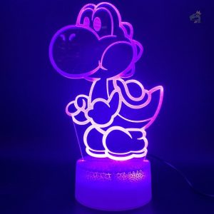 Lampe enfant en forme de dinosaure, idéale pour la chambre