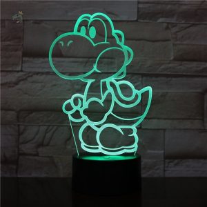 Lampe décorative dinosaure, accessoire amusant pour les enfants