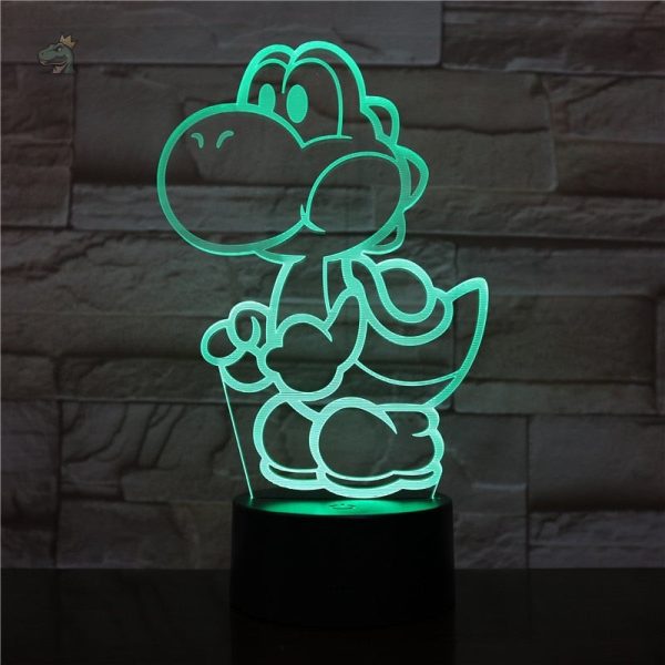 Lampe décorative dinosaure, accessoire amusant pour les enfants