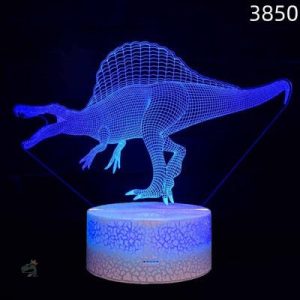 Lampe hologramme dinosaure innovante pour une ambiance unique