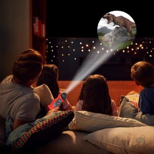 Lampe dinosaure projecteur pour enfants