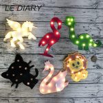 Lampe dinosaure décorative pour enfants