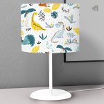 Lampe dinosaure lumineuse pour une décoration ludique
