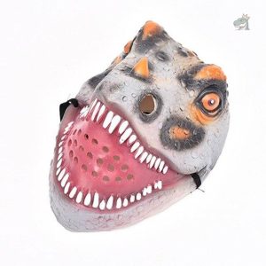 Masque dinosaure gris pour enfant