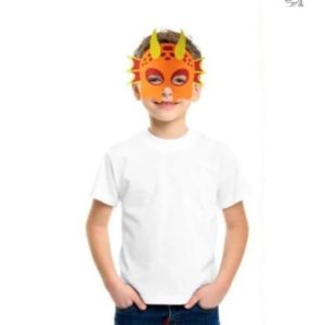 Masque amusant dinosaure pour jeux et activités scolaires