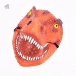 Masque dinosaure rouge pour enfants