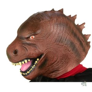 Masque de dinosaure inspiré de Godzilla, parfait pour les fêtes