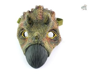 Masque Triceratops pour enfants, thème dinosaure
