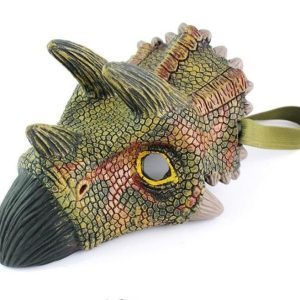 Masque dinosaure Triceratops, idéal pour le déguisement