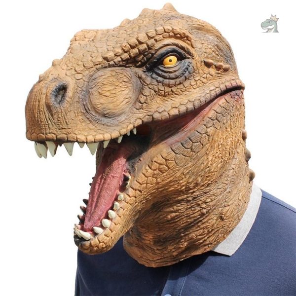 masque-tyrannosaure-1 Masque dinosaure Tyrannosaure pour déguisement