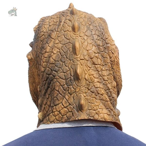 Masque dinosaure réaliste, parfait pour Halloween ou jeux de rôle