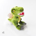 Mini porte-clé dinosaure en peluche, idéal pour collectionneurs
