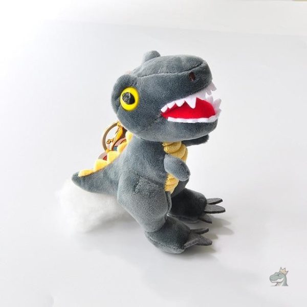 Mini dinosaure en peluche comme porte-clé, cadeau original